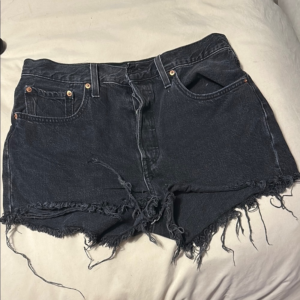 Black Levi Shorts